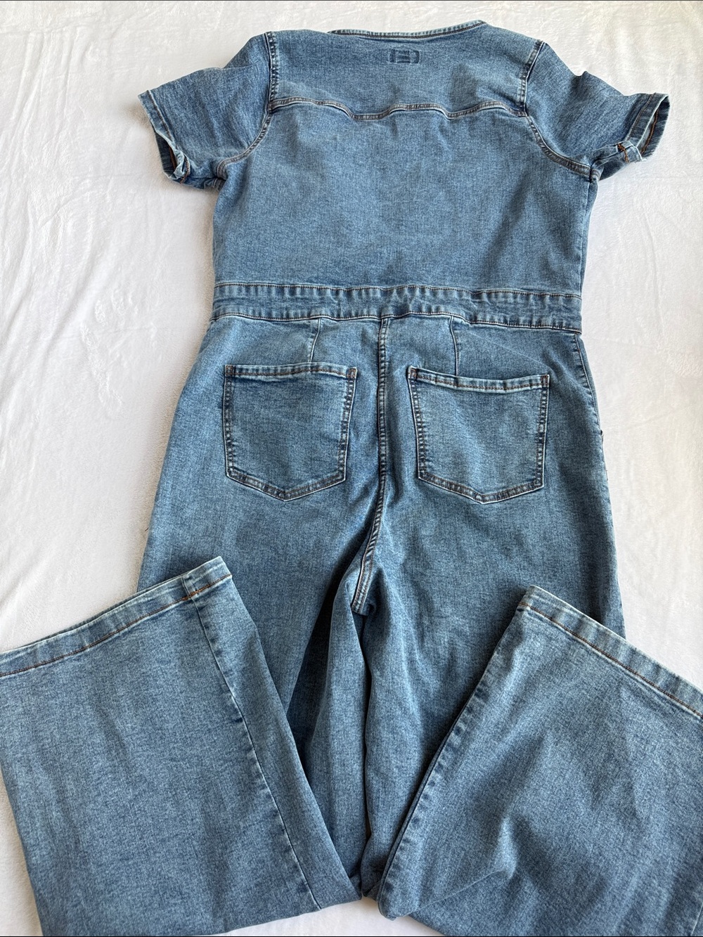 Ava & Viv Women’s Button up Jump Suit NWT - Picture 8 of 9